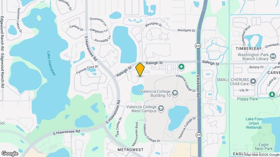 6400 Raleigh St Map and Location Details