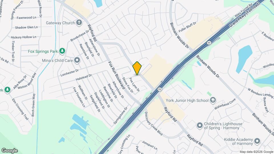 2746 Hidden Spring Falls Map and Location Details