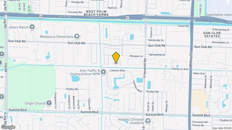 5324 Bosque Ln Map and Location Details