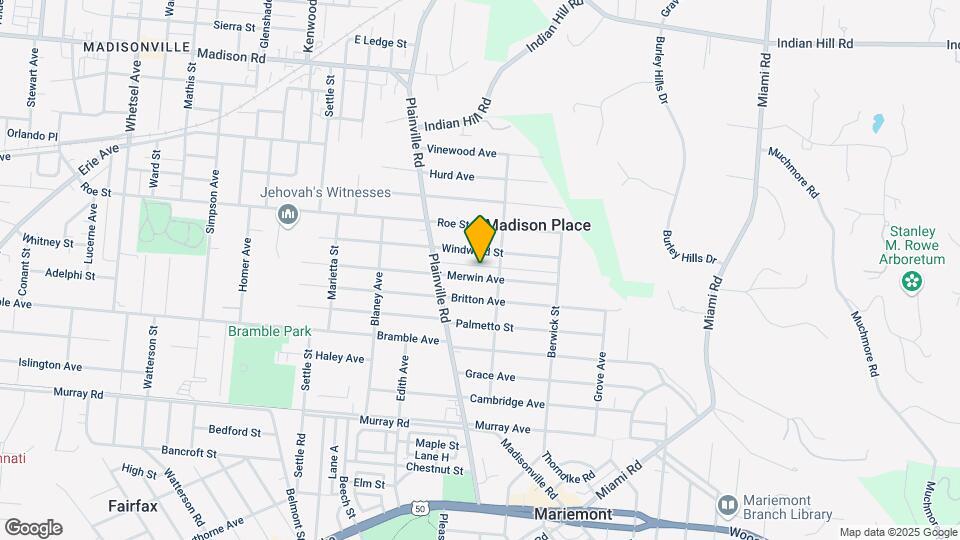 6830 Merwin Ave Map and Location Details