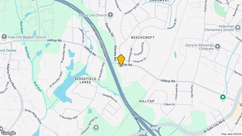 4704 Pennoak Ln Map and Location Details