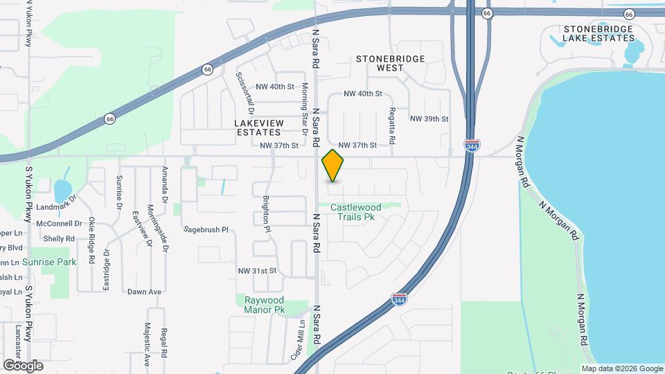 3508 Slate River Dr Mapa y Detalles de la Ubicación