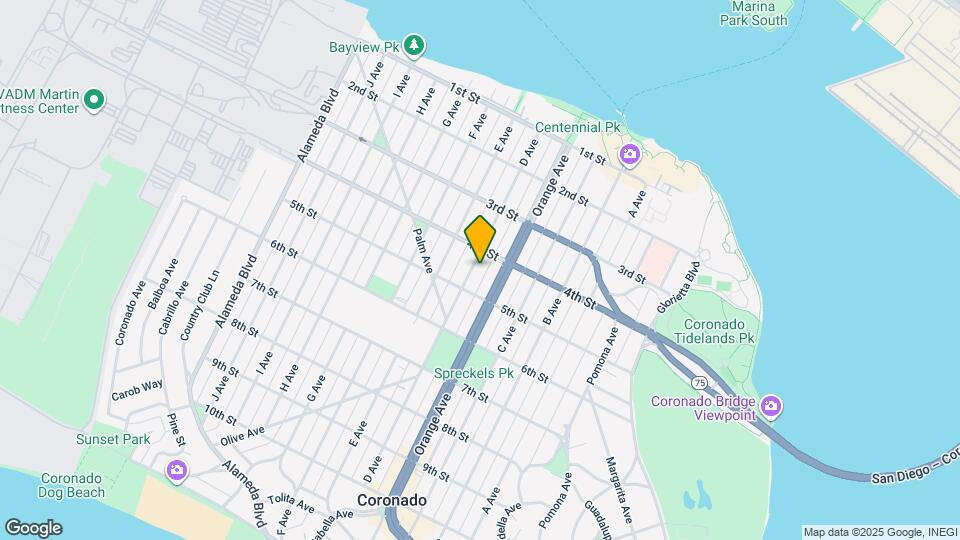 The Dane Map and Location Details