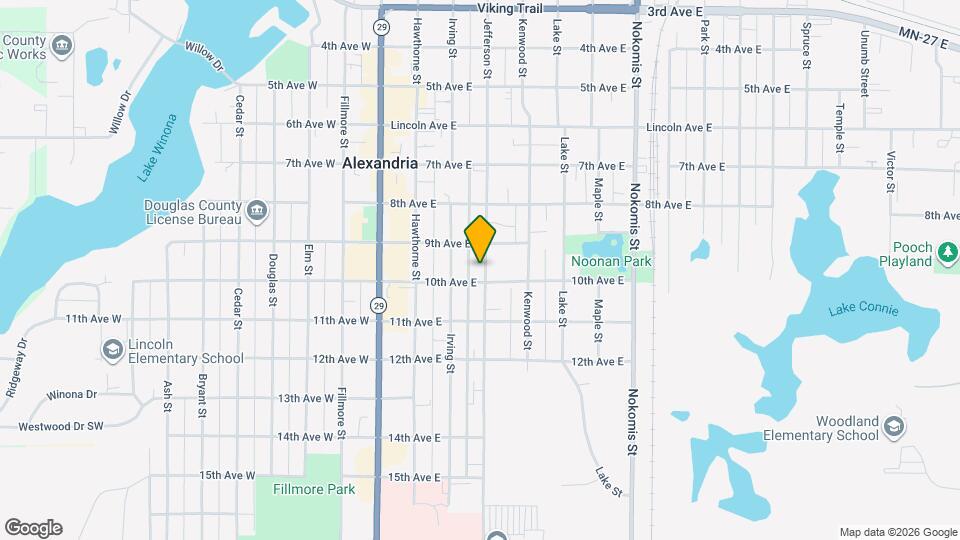 918 Jefferson St Map and Location Details