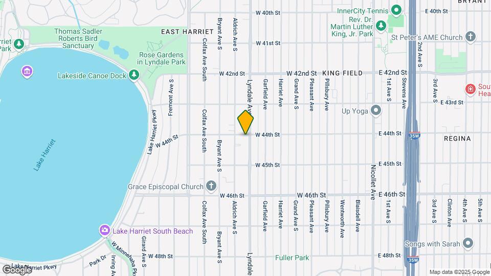 707 W 44th St, Unit 1 Map and Location Details