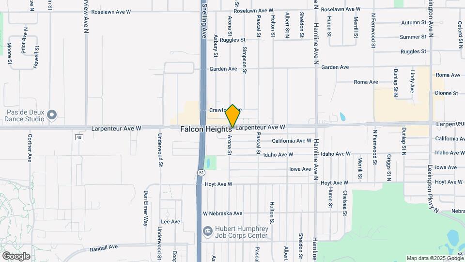 1510 Larpenteur Ave W Map and Location Details