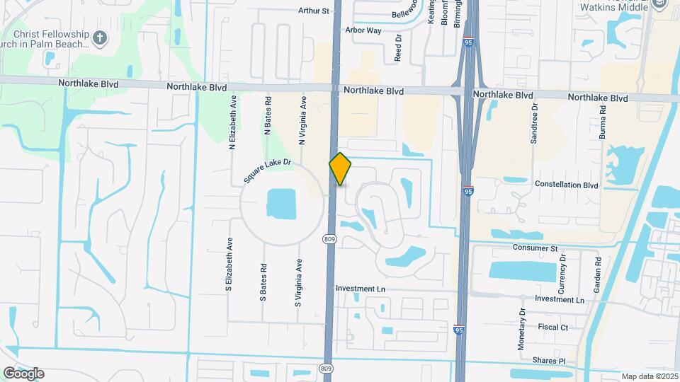 8593 Wakefield Dr Map and Location Details
