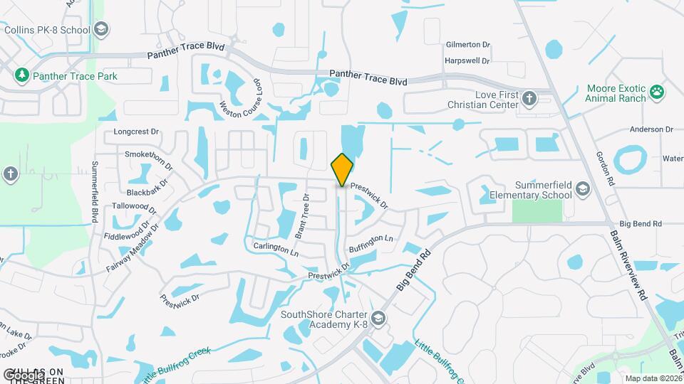 13314 Prestwick Dr Map and Location Details