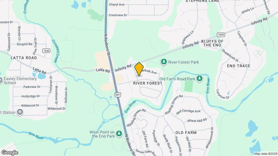 201 Omega Rd Map and Location Details