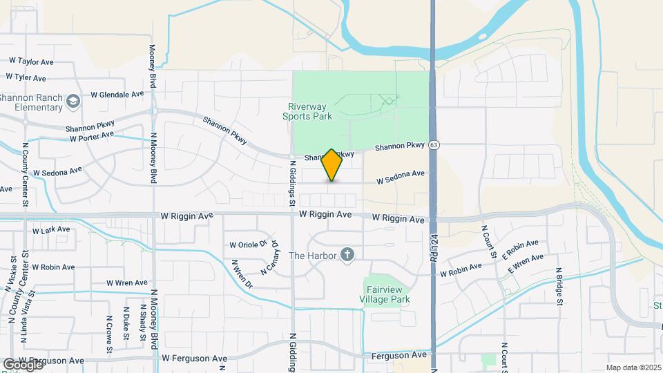 1045 W Sedona Ave Map and Location Details