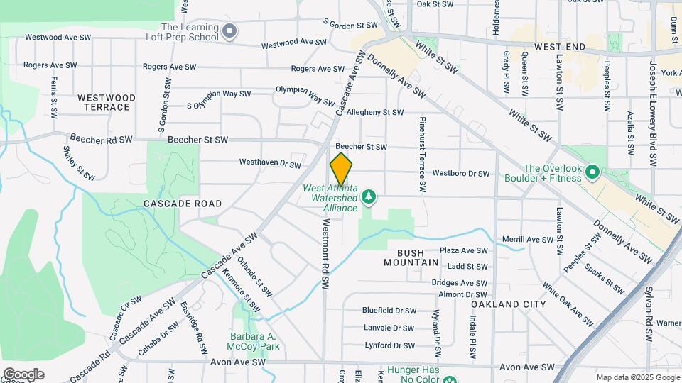 883 Gaston St SW Map and Location Details