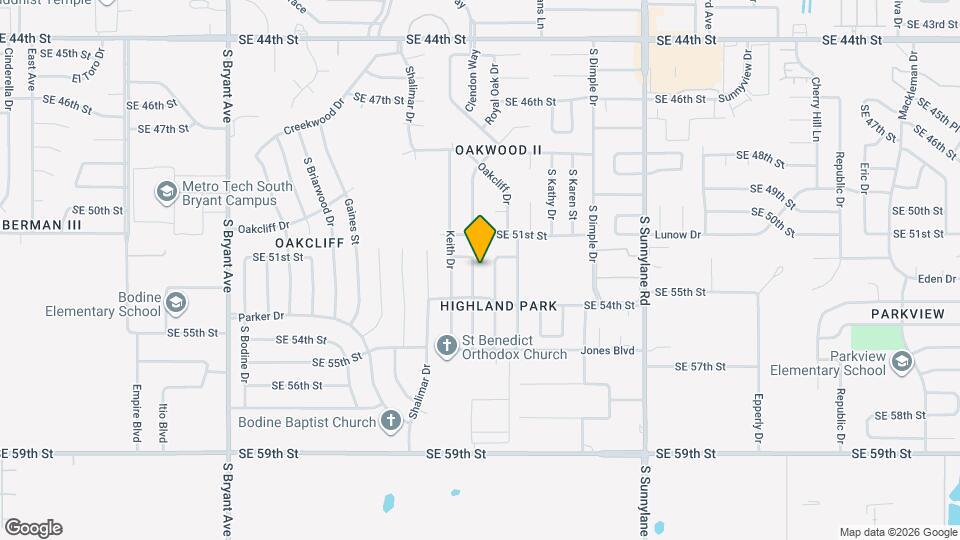 5312 Chad Rd Map and Location Details