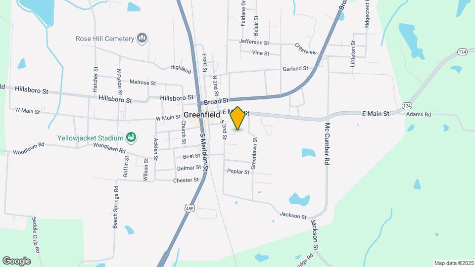 218 Elm St Mapa y Detalles de la Ubicación