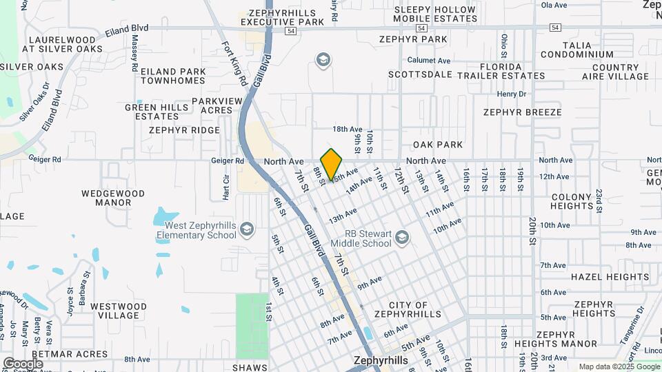 5854 8th St, Unit 5854 Map and Location Details