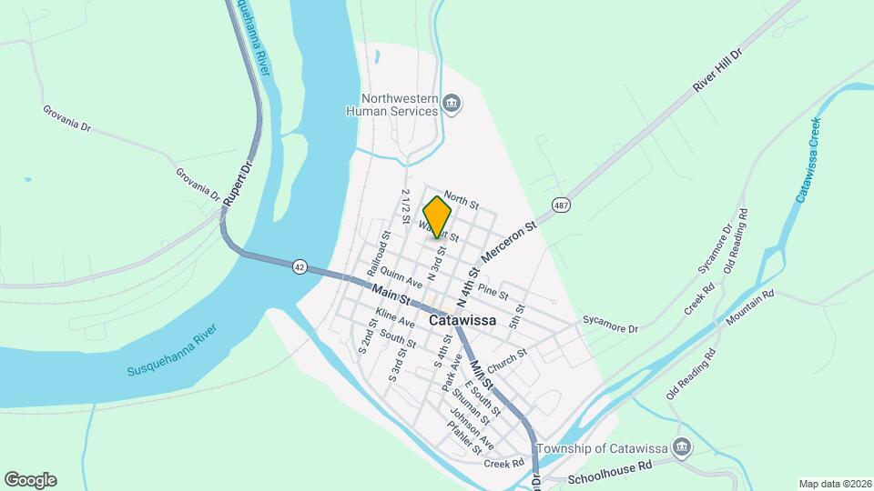 305 N 3rd St Map and Location Details