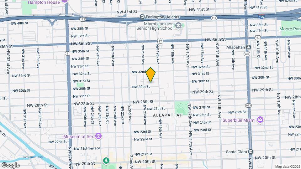 2061 NW 30th St Map and Location Details