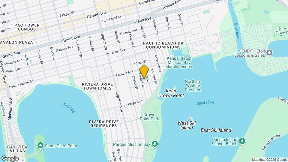 3913 Kendall St Map and Location Details