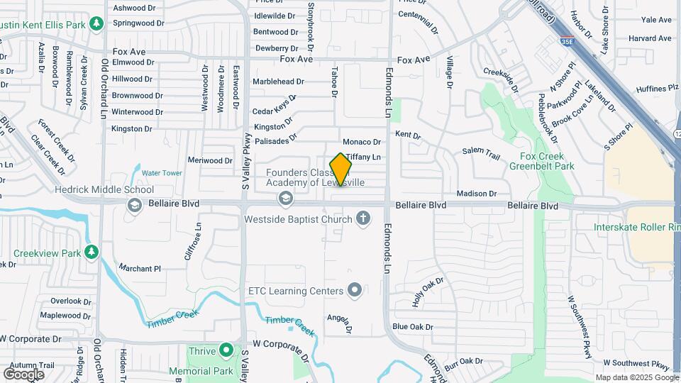 1274 Granada St Map and Location Details