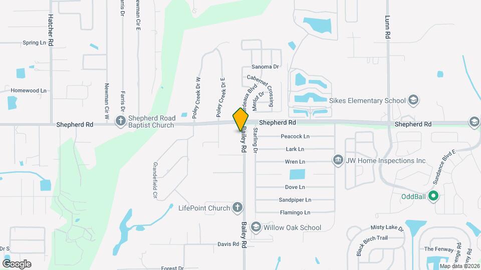 5760 Bailey Rd Map and Location Details