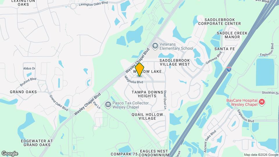 Willow Lake Apartment Map and Location Details