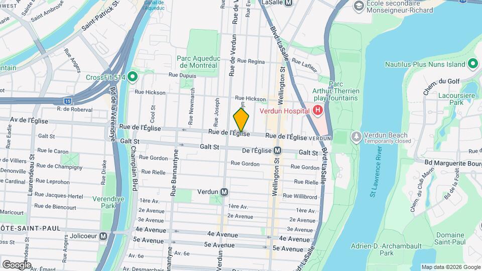 466-476 de l'Église Rue Map and Location Details