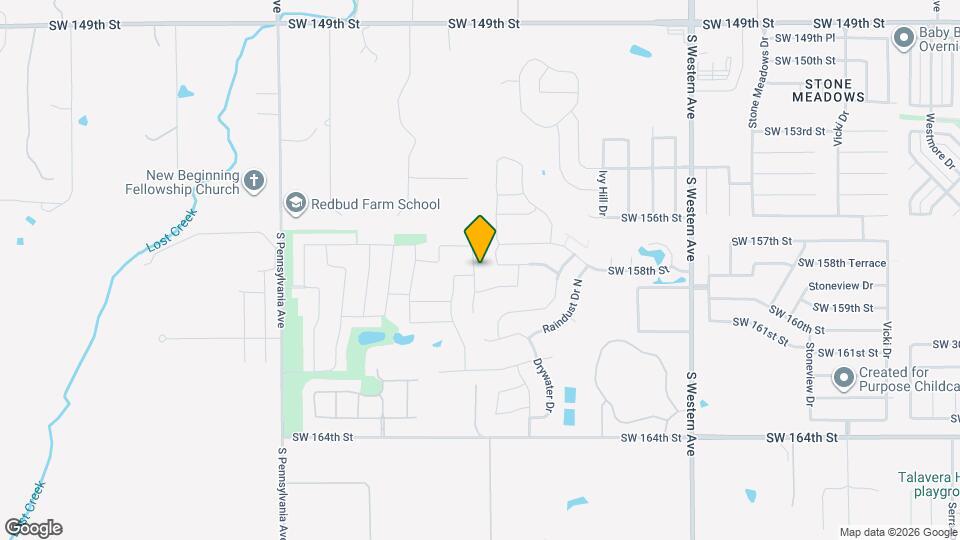 15824 Switchgrass Pl Mapa y Detalles de la Ubicación