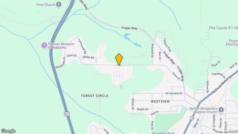 105 Martha George Hall Dr Map and Location Details