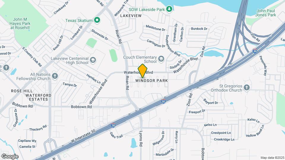 5115 Whitehaven Dr Map and Location Details