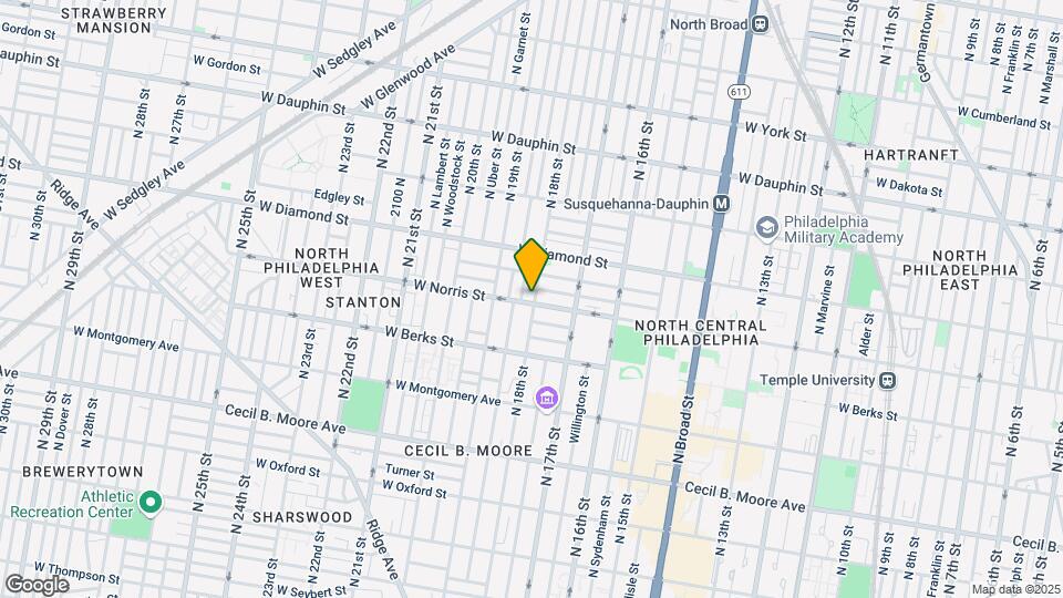 2000 -02 N 18th Street Mapa y Detalles de la Ubicación