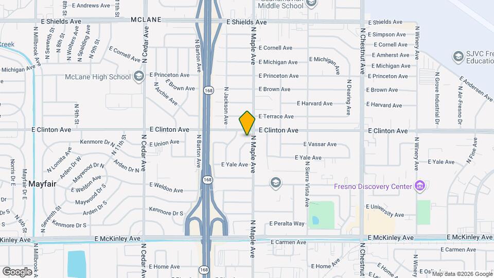 2255 N Meridian Ave Map and Location Details