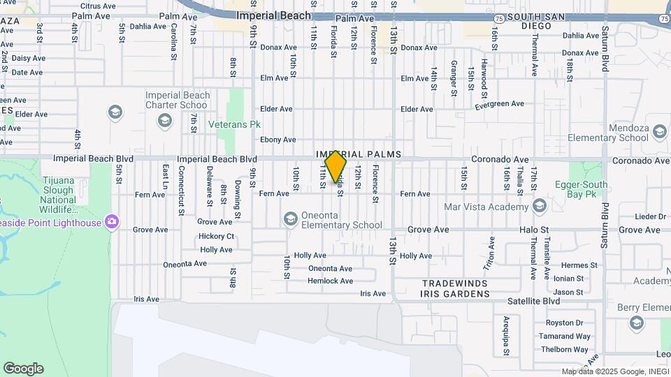 1184-1186 Florida St Mapa y Detalles de la Ubicación