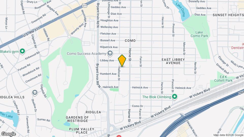 5729 Blackmore Ave Map and Location Details