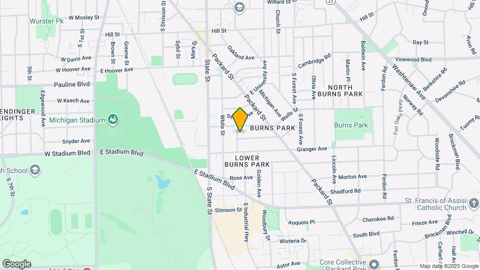 1317 Sheehan Ave Map and Location Details