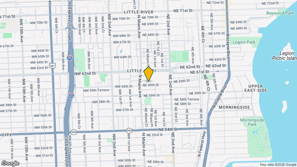 53 NE 60th St Map and Location Details