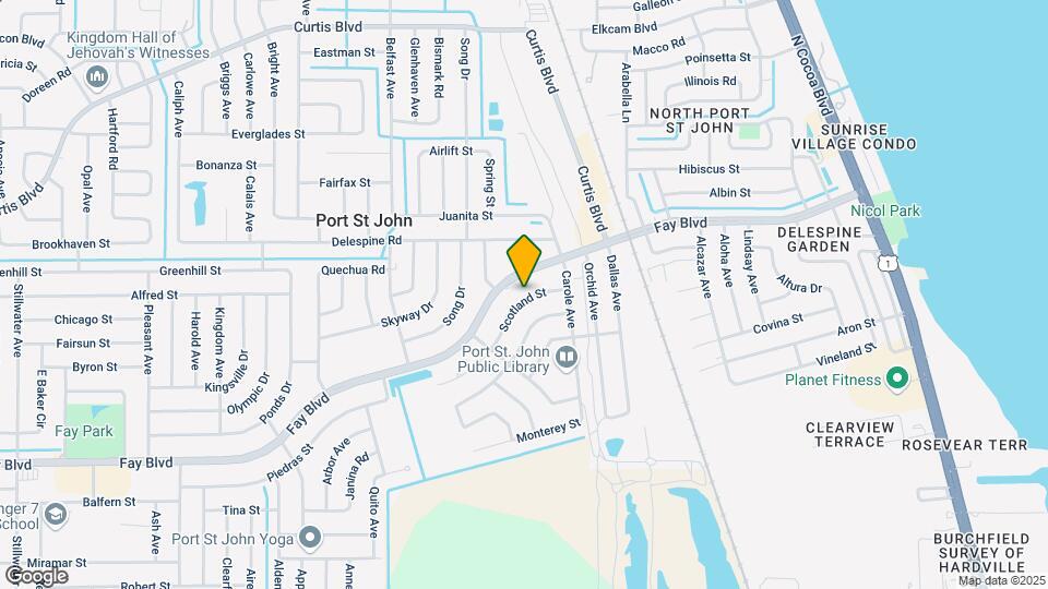 3920 Scotland St Map and Location Details