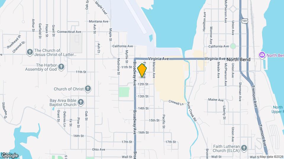 2154 Everett Ave Map and Location Details