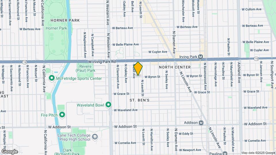 2217 W Byron St Map and Location Details