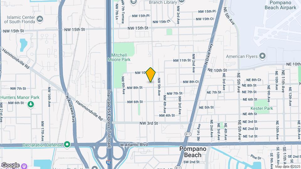 821 NW 6th Ave Mapa y Detalles de la Ubicación