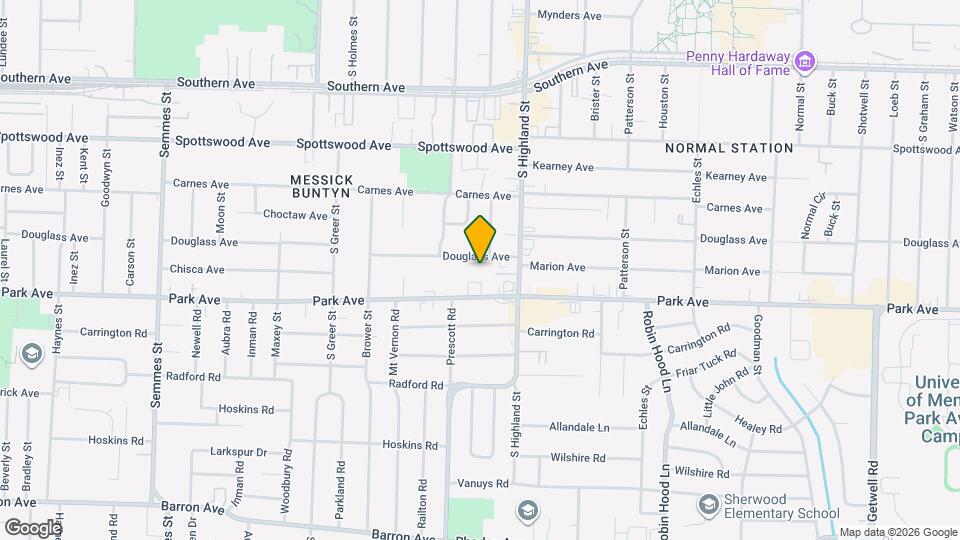 3443 Douglass Ave Map and Location Details