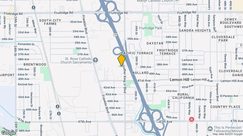 6000 Martin Luther King Jr Blvd Map and Location Details