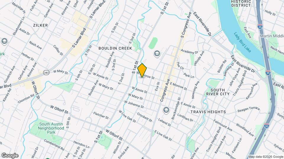 1608 Roma St Map and Location Details