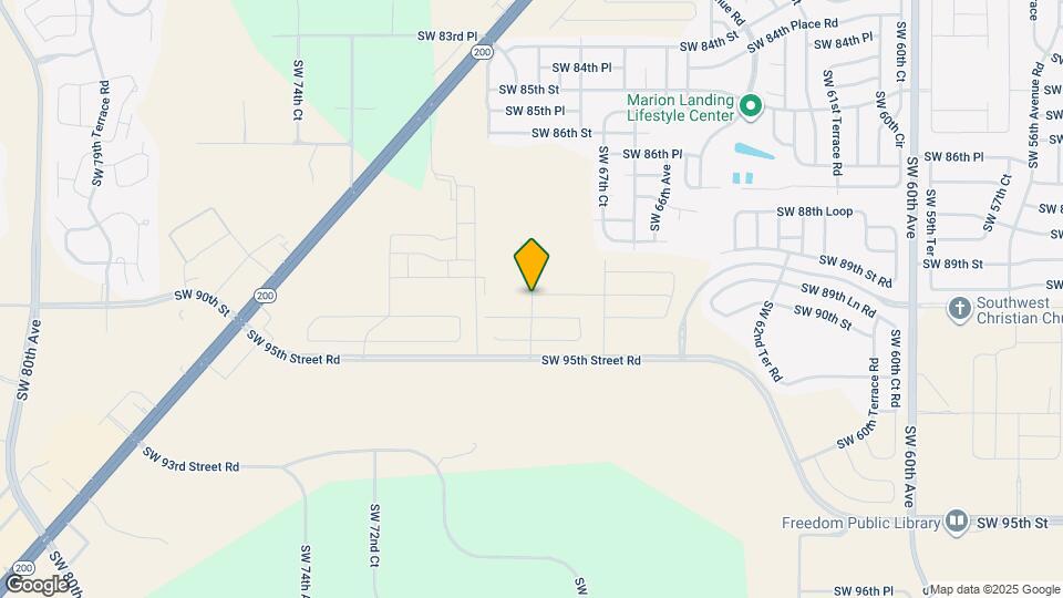 8885 SW 68th Ter Rd Map and Location Details