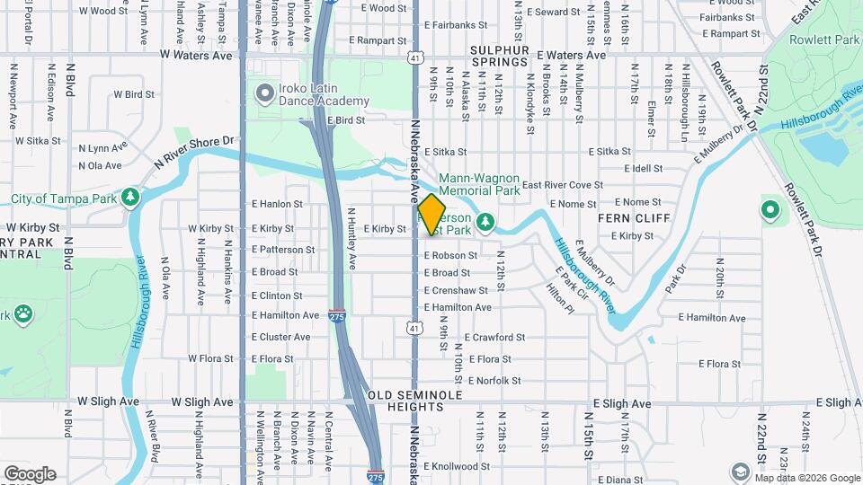 907 E Patterson St Map and Location Details