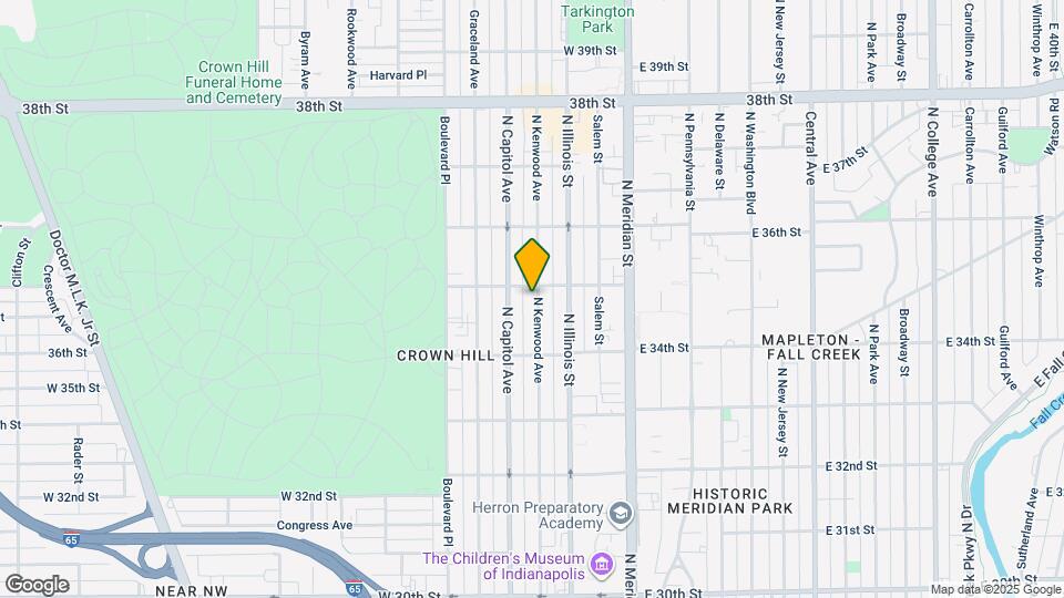 3458 N Kenwood Ave Map and Location Details