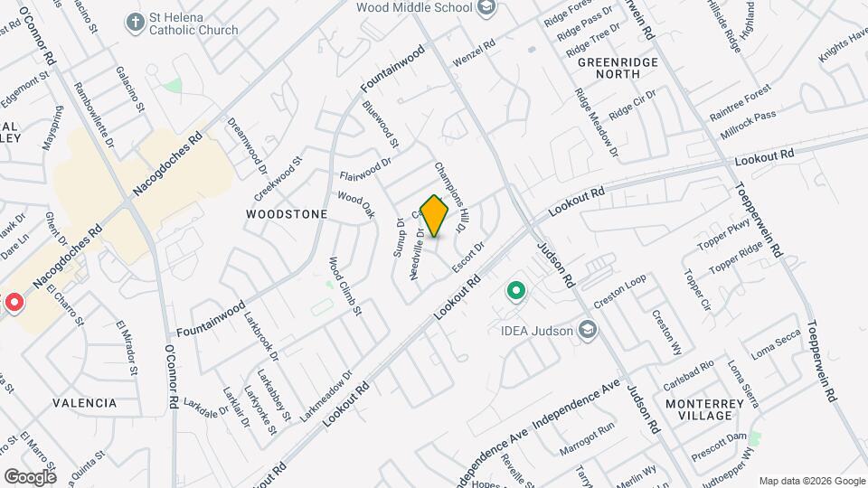 13918 Villa Camino Map and Location Details