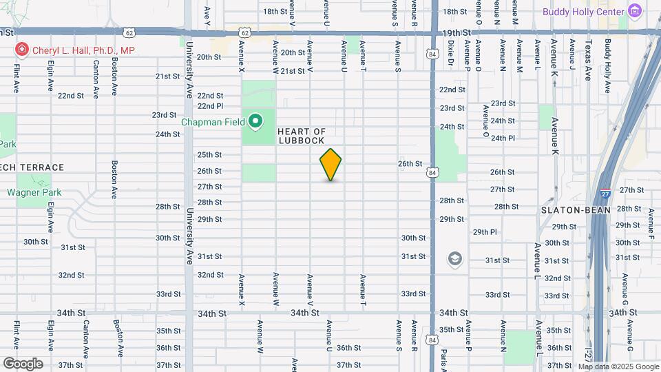 2109 27th St Map and Location Details