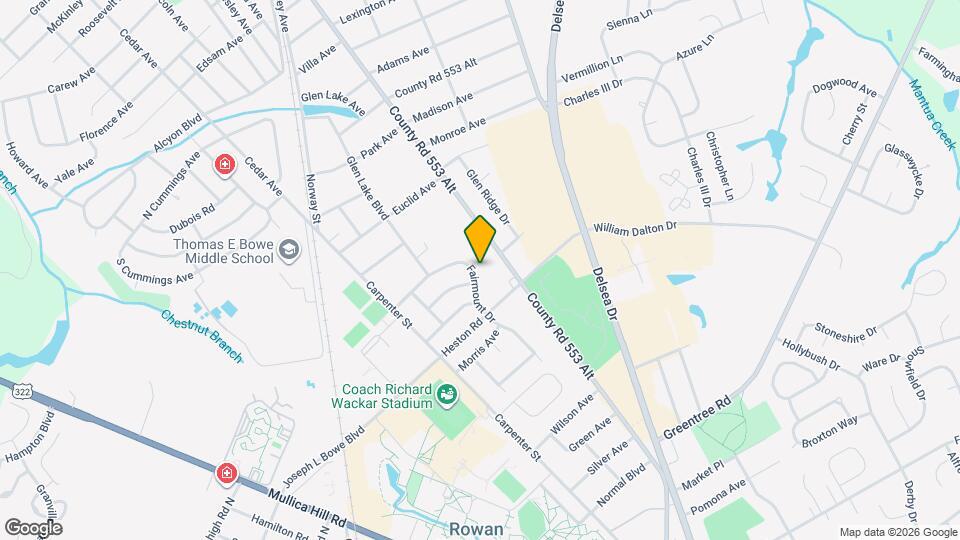 12 Fairmount Dr Map and Location Details