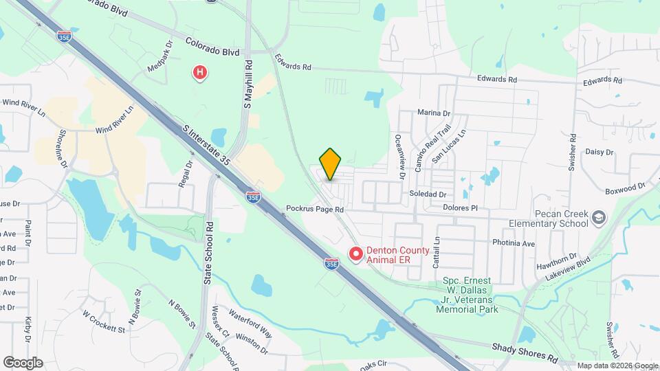 3804 Hercules Wy, Unit 303 Mapa y Detalles de la Ubicación