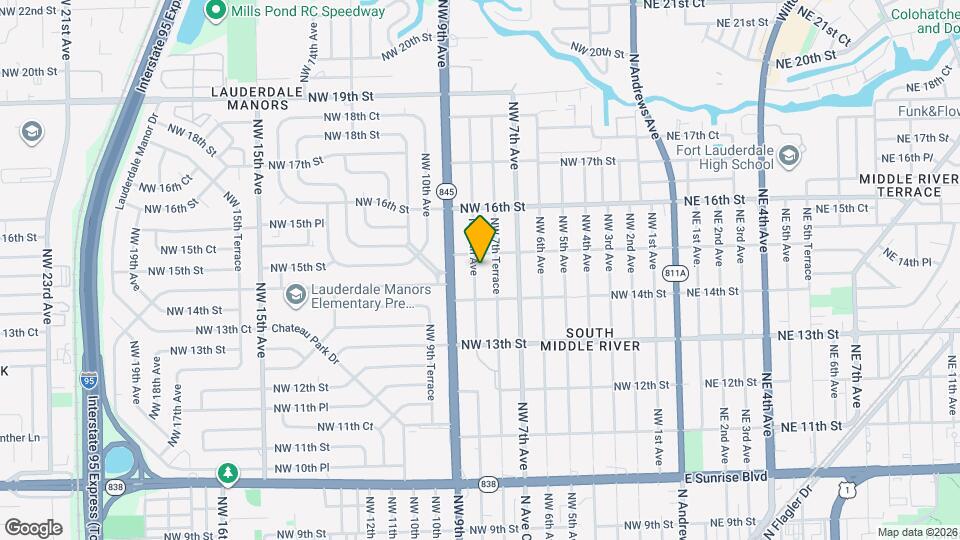 1426 NW 8th Ave, Unit 1426 Map and Location Details