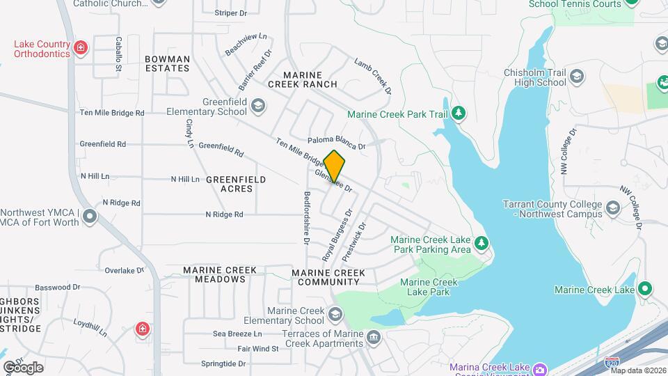5712 Ainsdale Dr Mapa y Detalles de la Ubicación